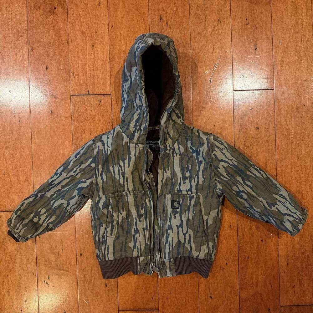 Carhartt Toddler Camouflage Hooded Jacket - 24mo